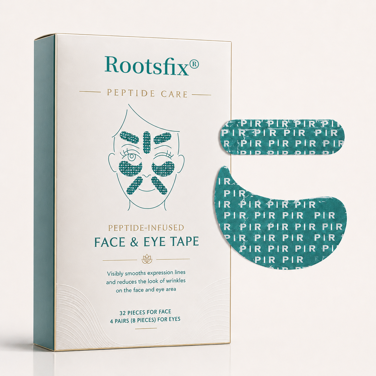 🔥New 2026 Upgrade🔥 Rootsfix® Peptide Face & Eye Tape