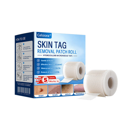 🌟Celsiora® Multi-Functional Microneedle Hydrocolloid Patch Roll | Targets Skin Tags, Warts & Stubborn Blemishes