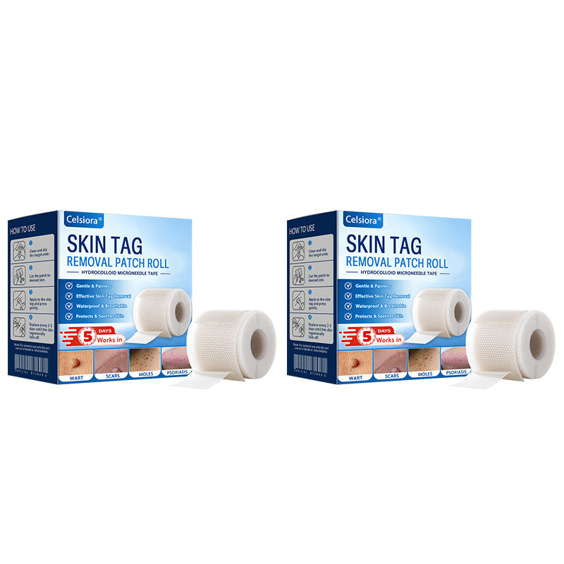 🌟Celsiora® Multi-Functional Microneedle Hydrocolloid Patch Roll | Targets Skin Tags, Warts & Stubborn Blemishes